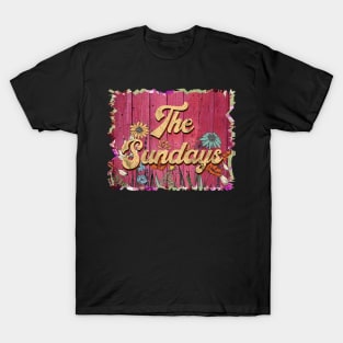 Classic Sundays Personalized Flowers Proud Name T-Shirt